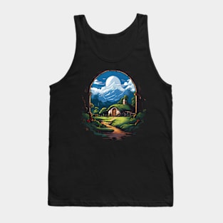 Pixel hobbit house Tank Top